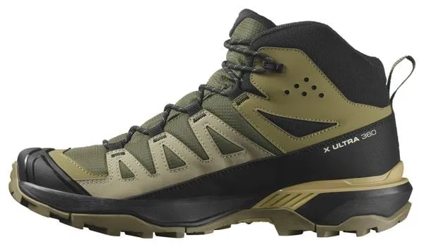 Scarpe da trekking Salomon X Ultra 360 Mid GTX Khaki Black