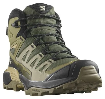 Scarpe da trekking Salomon X Ultra 360 Mid GTX Khaki Black