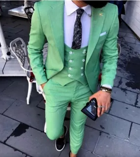 Smoking da sposo slim fit verde risvolto con risvolto smoking da sposo groomsman uomini eccellenti giacca da ballo giacca sporti