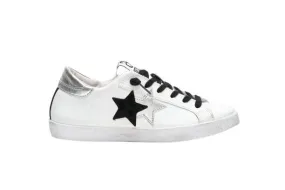 Sneaker 2star leather Donna