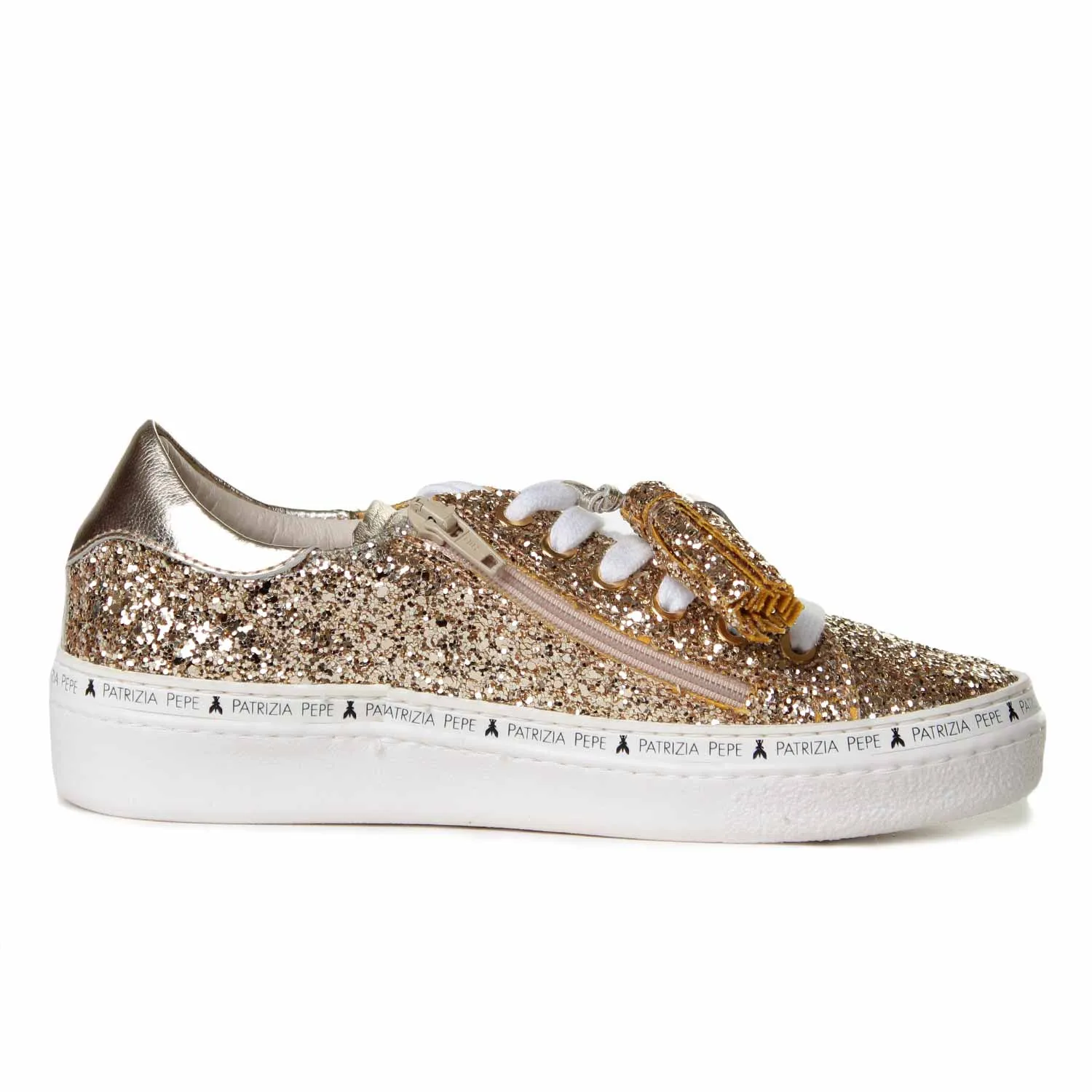 Sneaker Girl Dark Gold