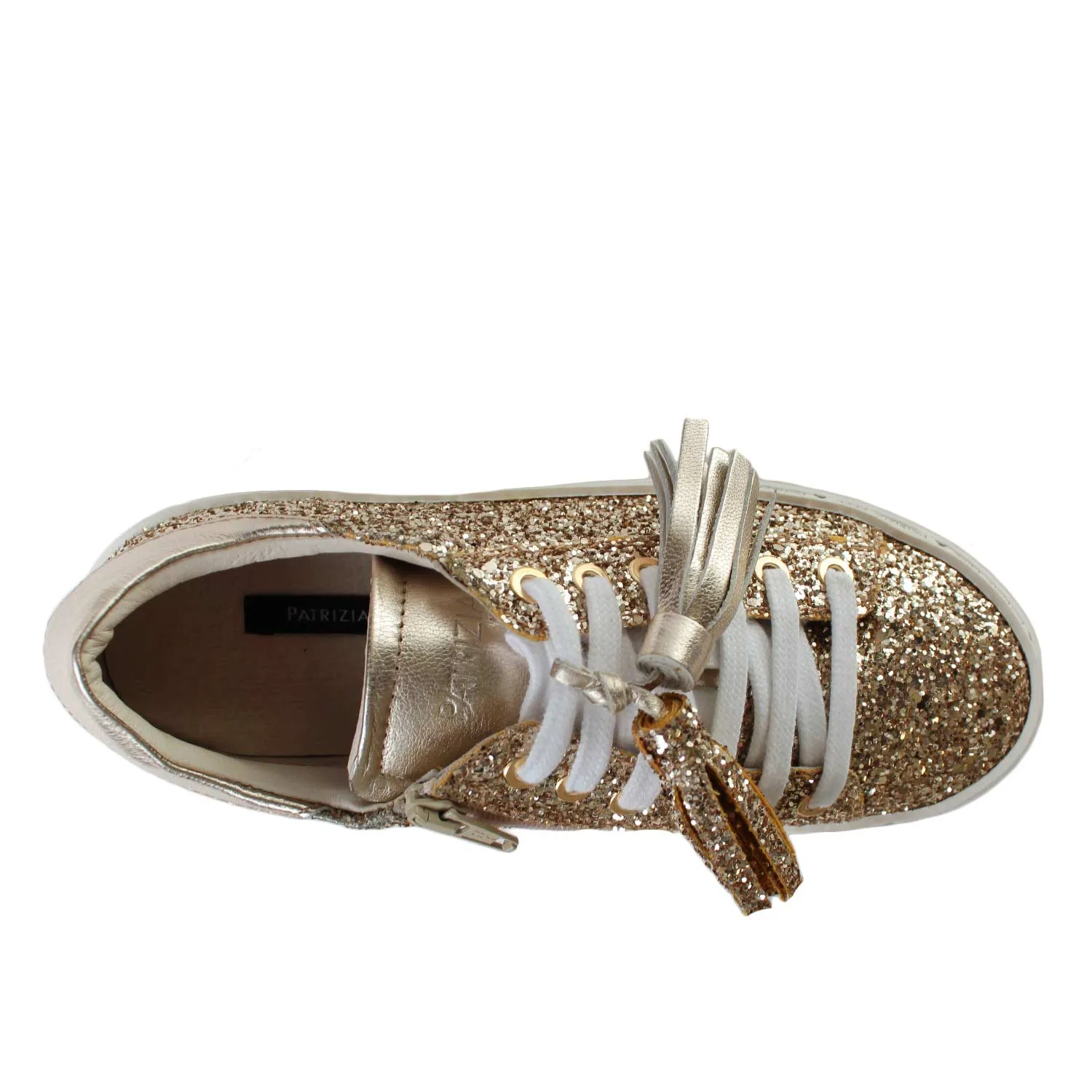 Sneaker Girl Dark Gold