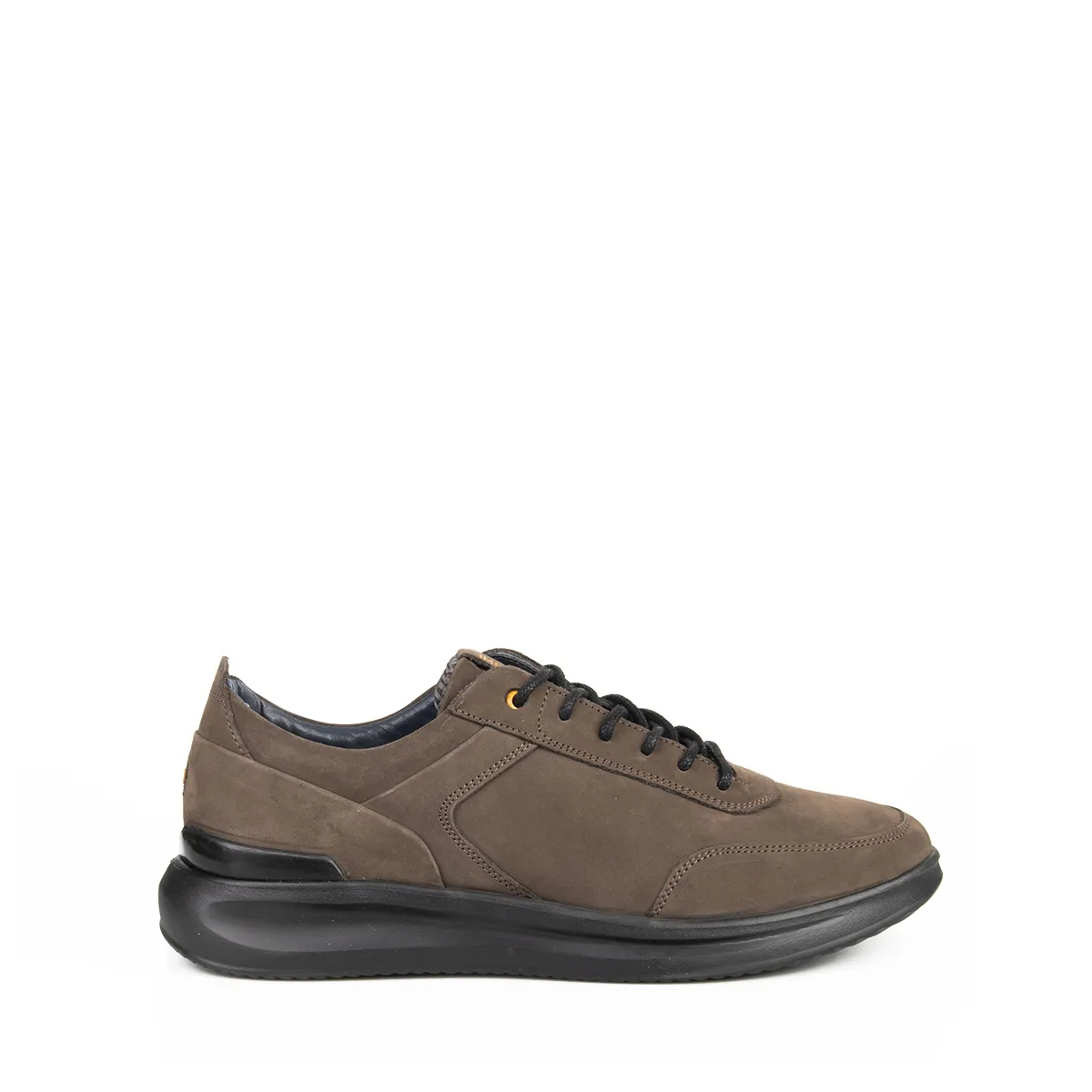   Sneakers Uomo in Nabuk, Fondo gomma Impronte IMP92010A