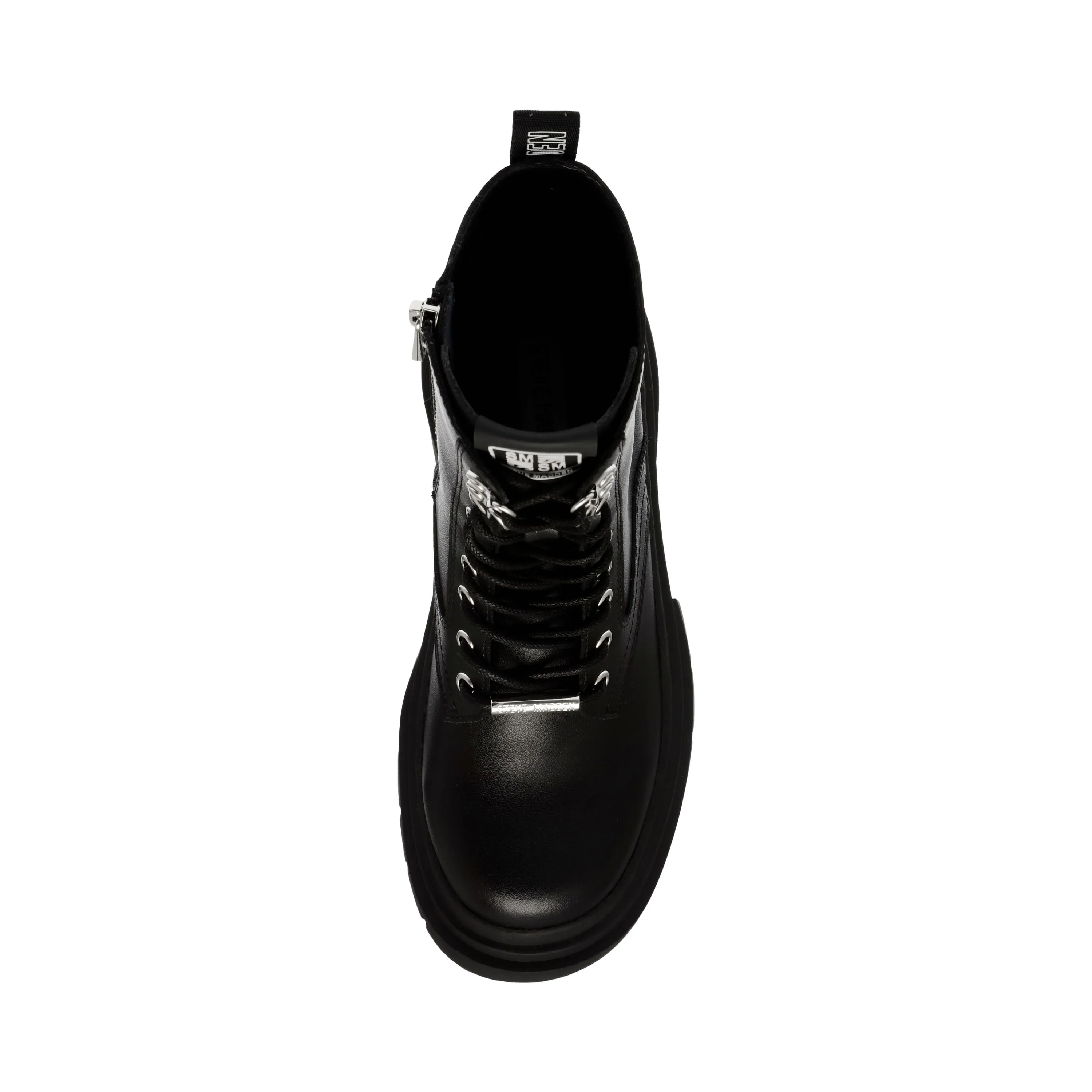 Steve Madden Hangout Black Action Lea - Stivaletti Donna Neri    