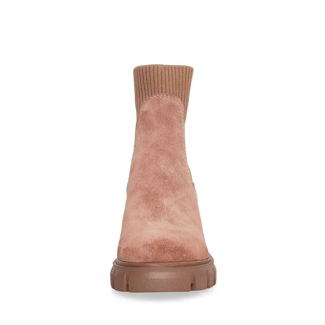 Steve Madden Hutch Taupe Suede - Stivaletti Donna Marroni    