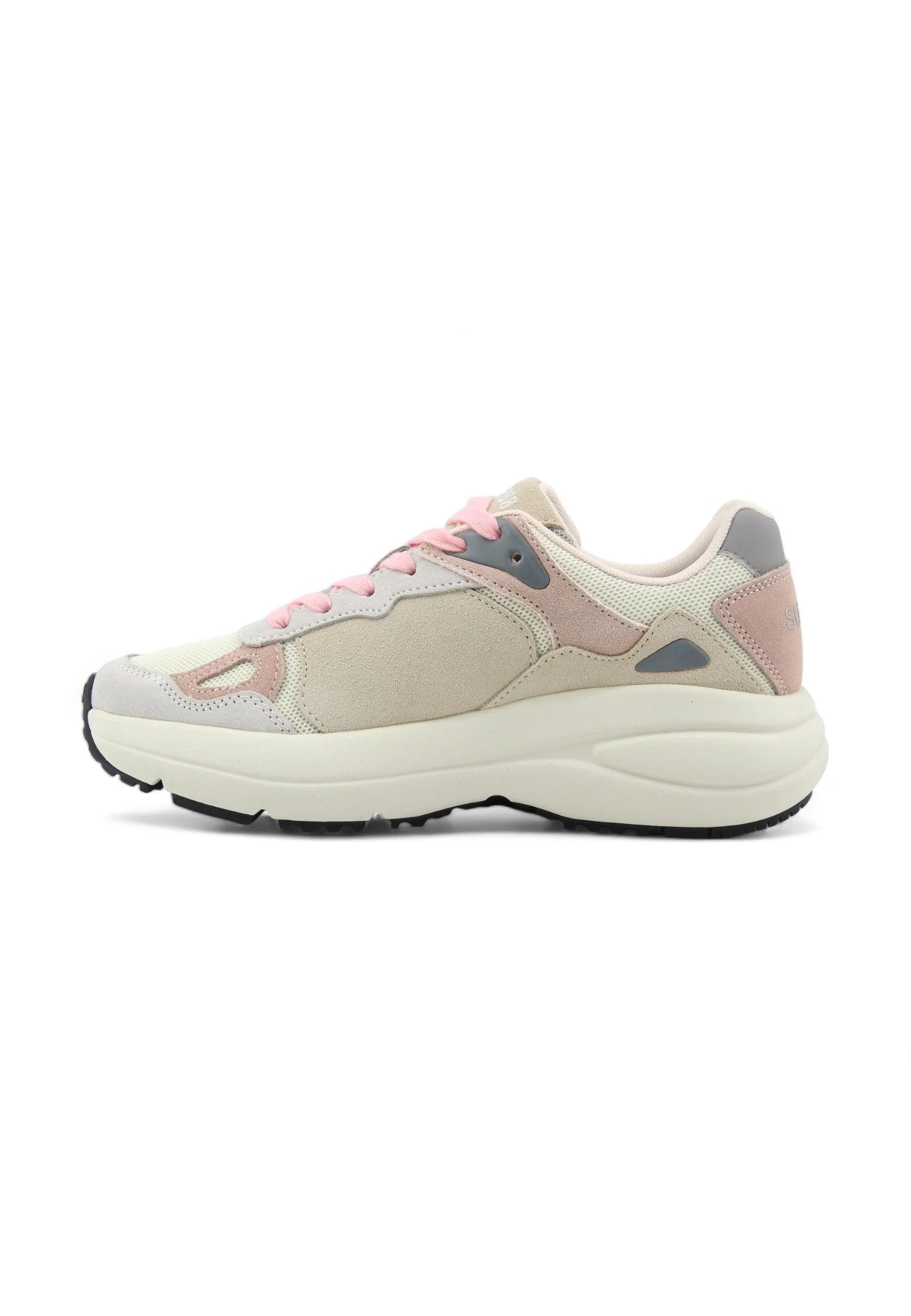 SUN68 Venus Sneaker Donna Bianco Panna Z34219