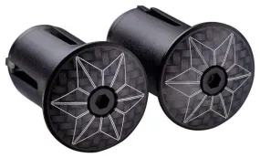Supacaz Star Plugz (anodized) Carbon