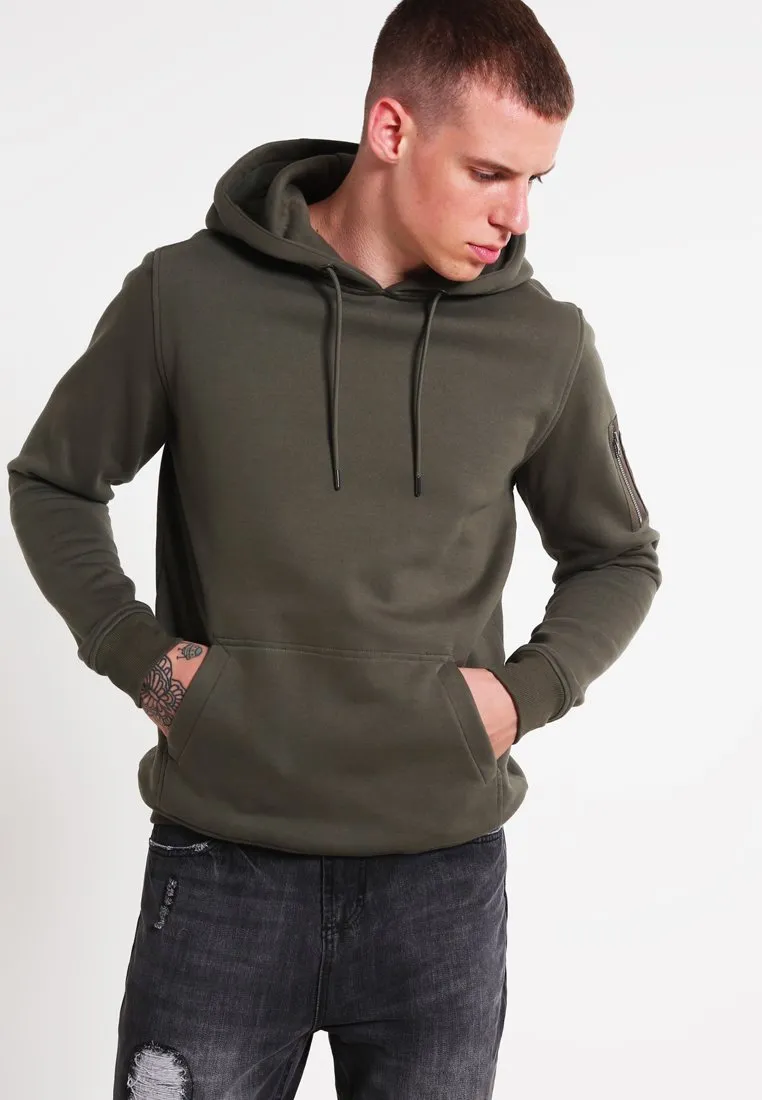 SWEAT BOMBER HOODY - Felpa con cappuccio