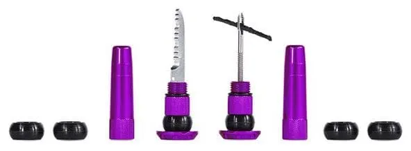 Tappi per puntura tubeless Muc-Off Stealth viola