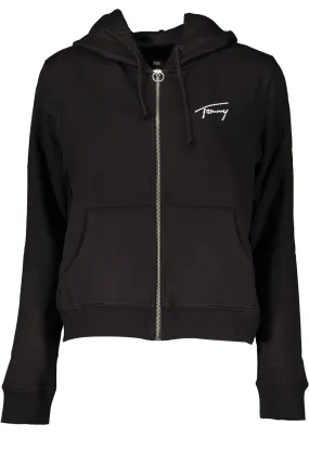 Tommy Hilfiger felpa con zip nero   