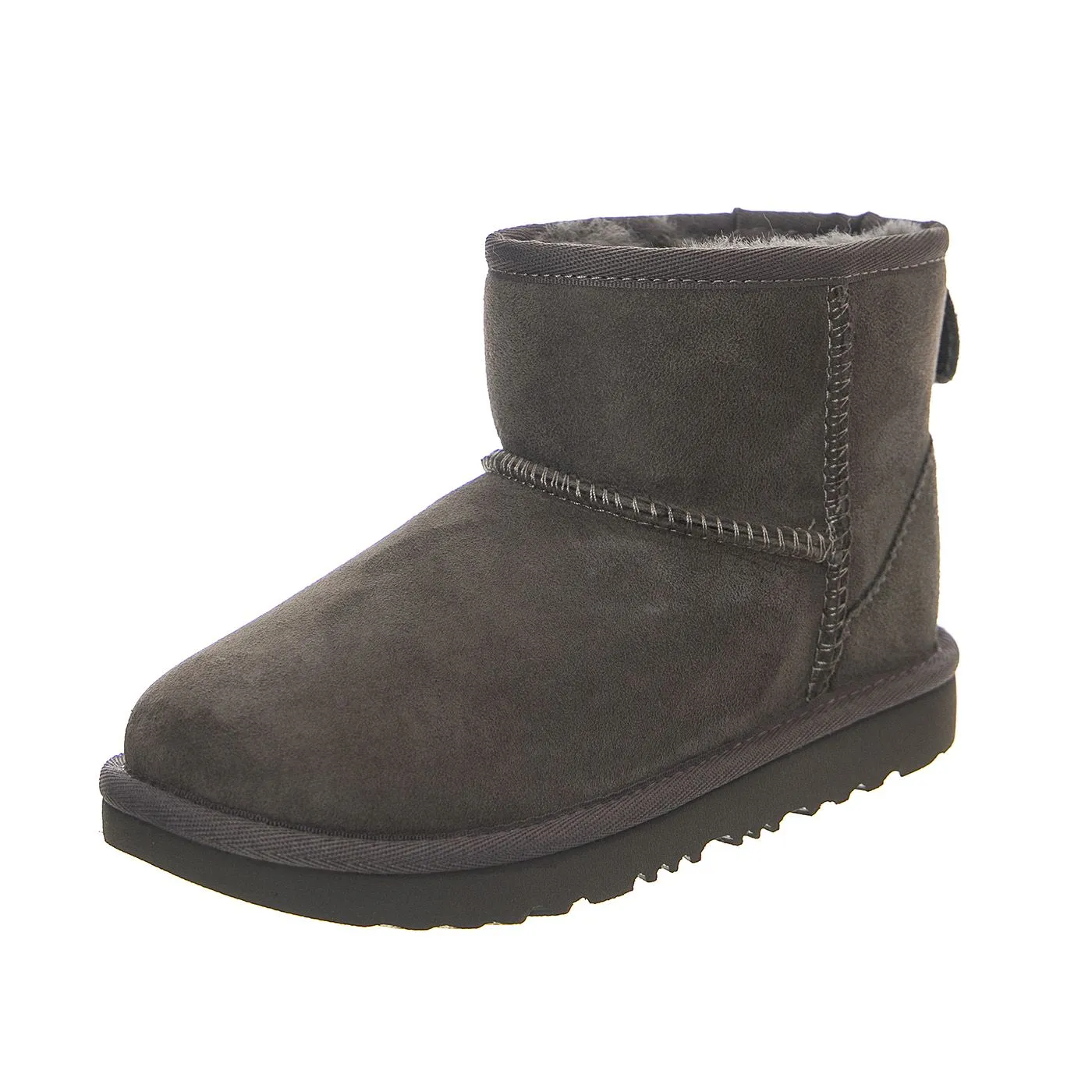 Ugg K' Mini Classic II Grey Boots - Stivaletti Bambino Grigi    