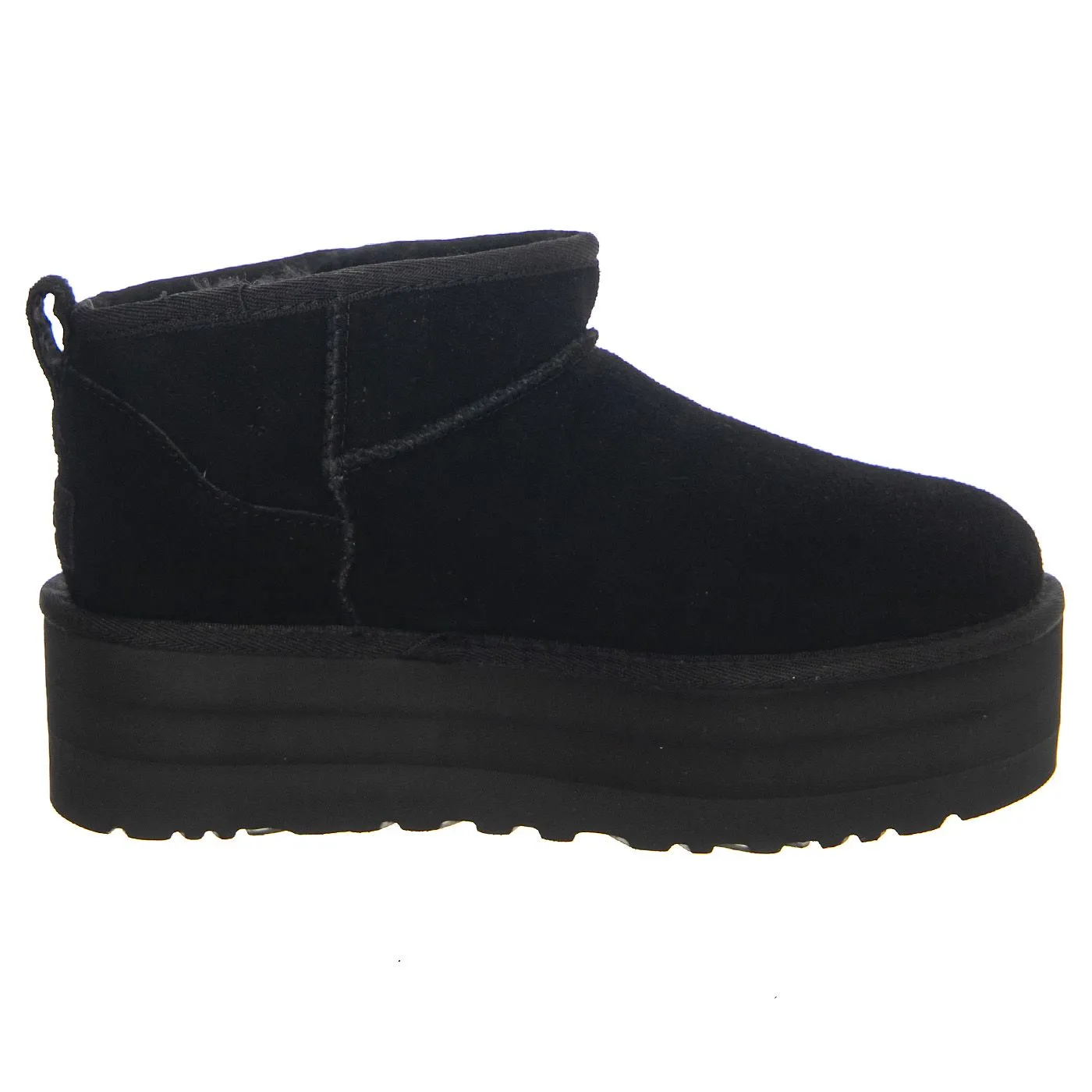 Ugg W Classic Ultra Mini Platform - Stivaletti Donna Neri    