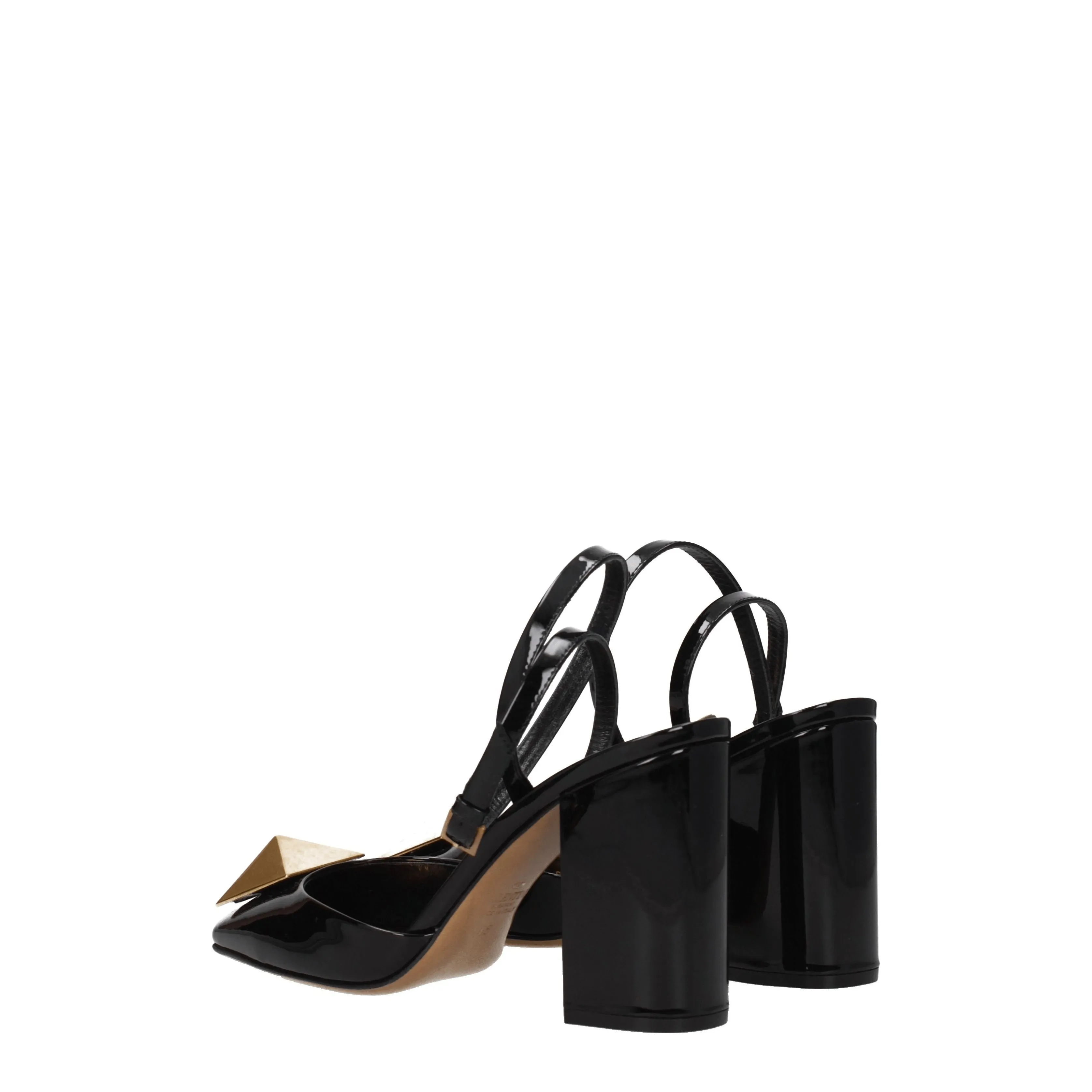 Valentino Garavani Sandali Donna Vernice Nero
